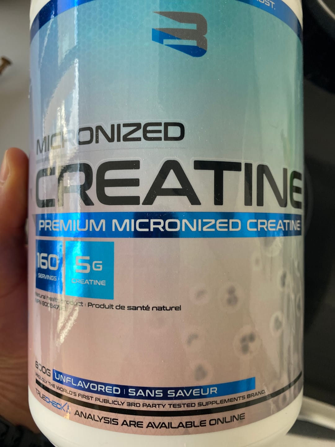 Customer photo review of Creatine