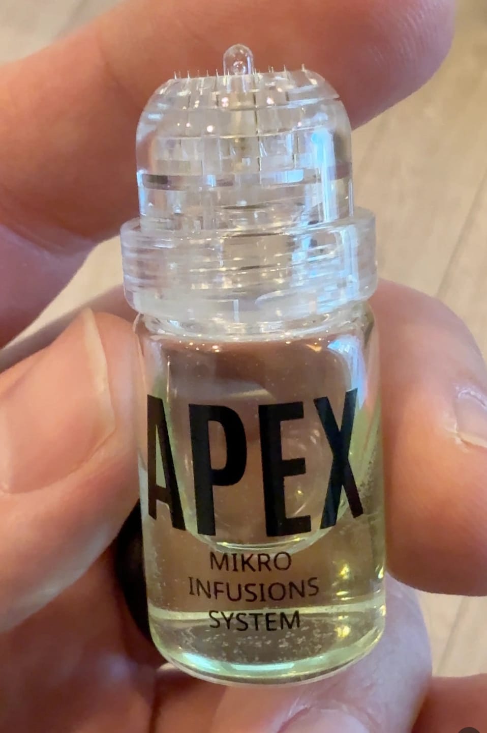 Customer photo review of Apex Hair Growth System