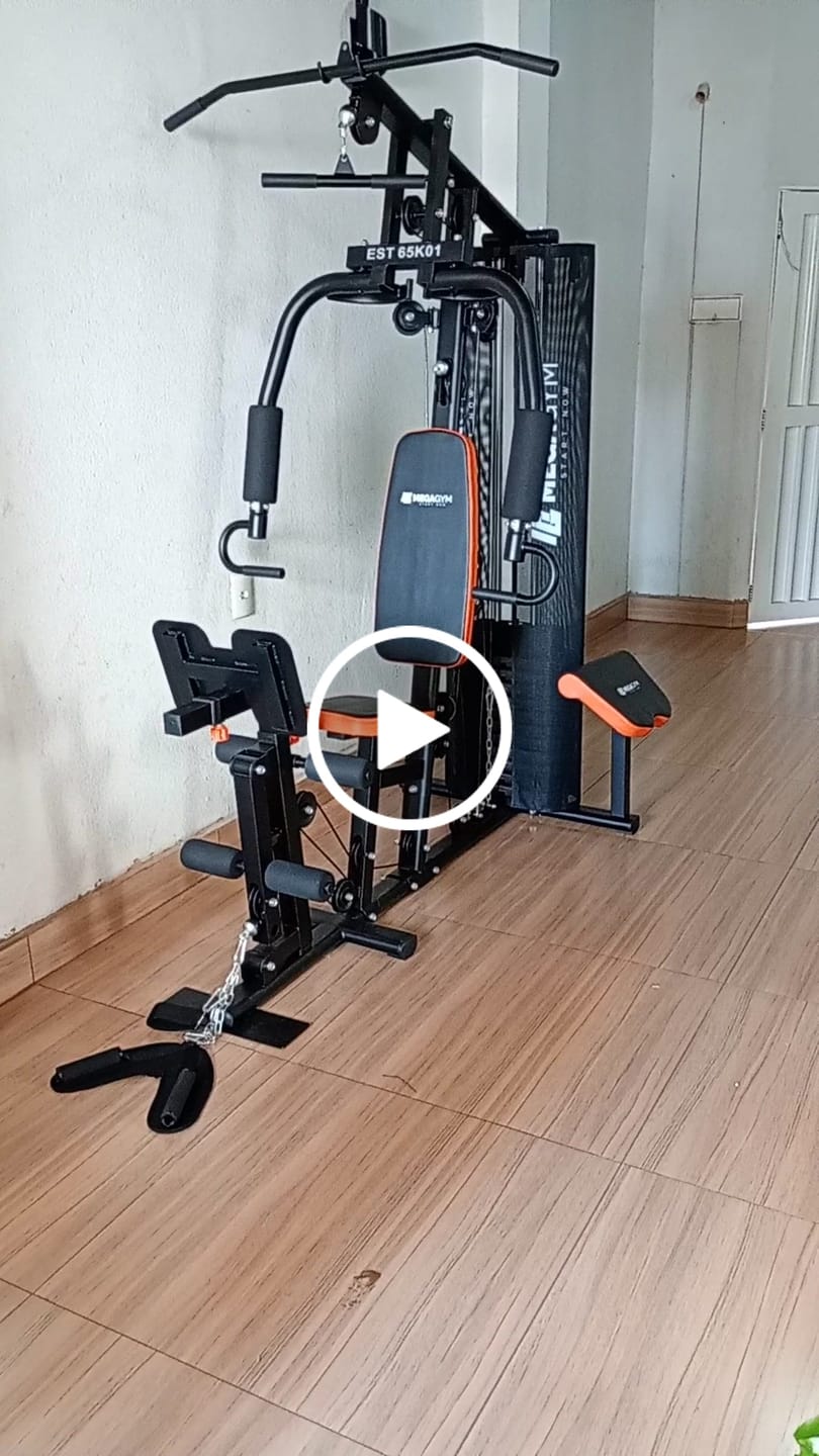 Customer video review of Estação de Musculação Multifuncional UrbanFit 65k