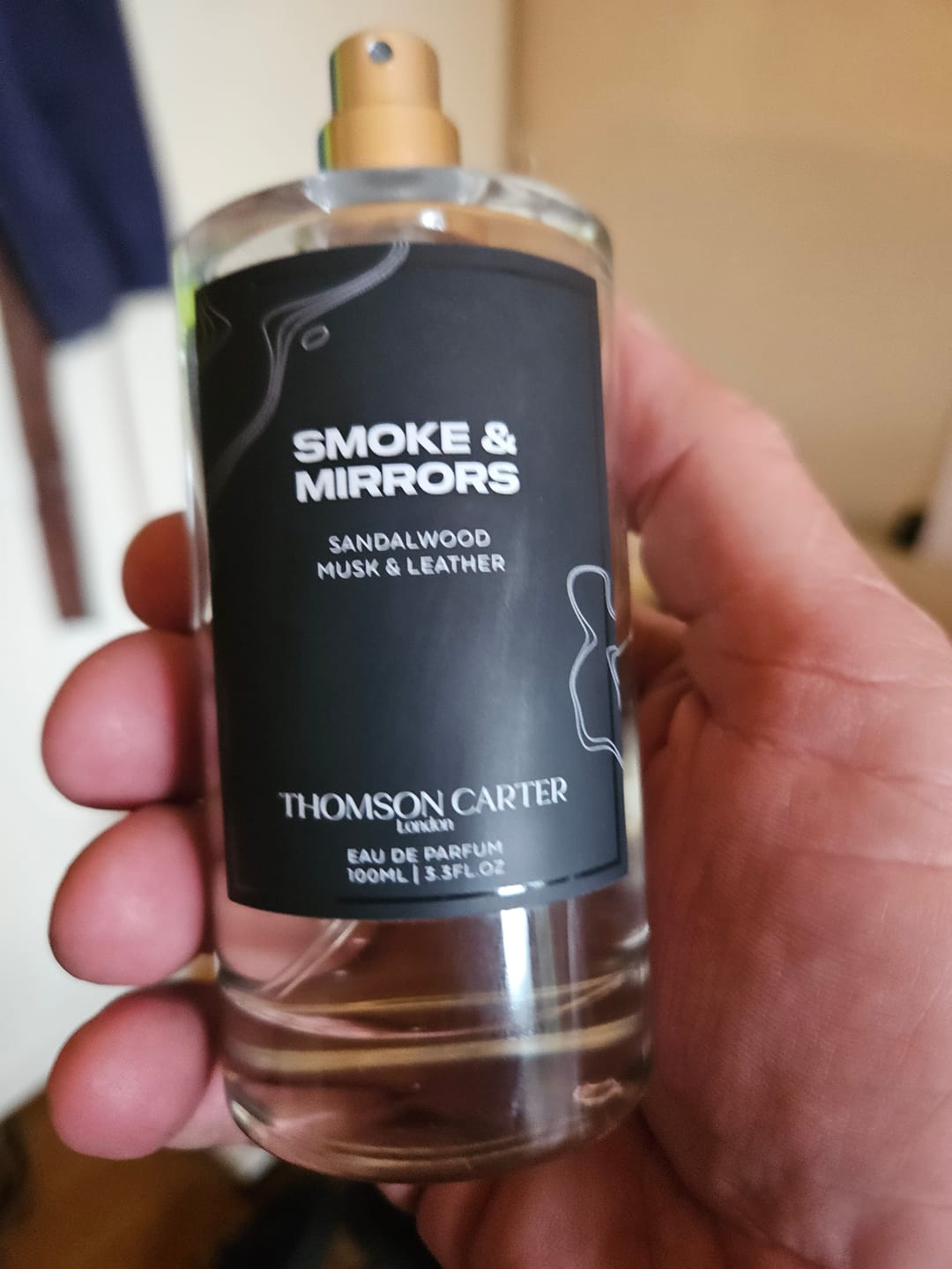 Customer photo review of Smoke & Mirrors | Eau de Parfum