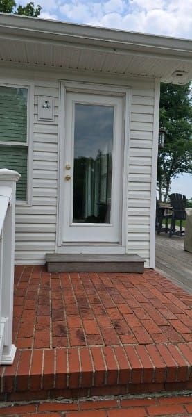 Customer photo review of Clear 1 Lite Glass and Frame Kit (Full Lite)