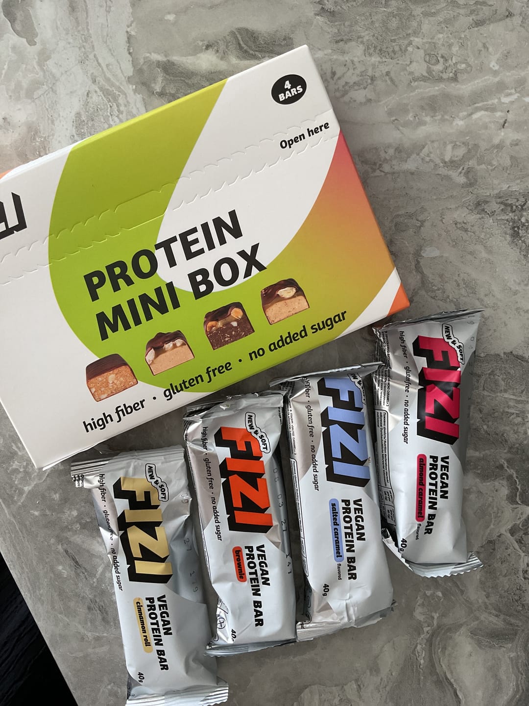 Customer photo review of Mini box Protein x4 шт.