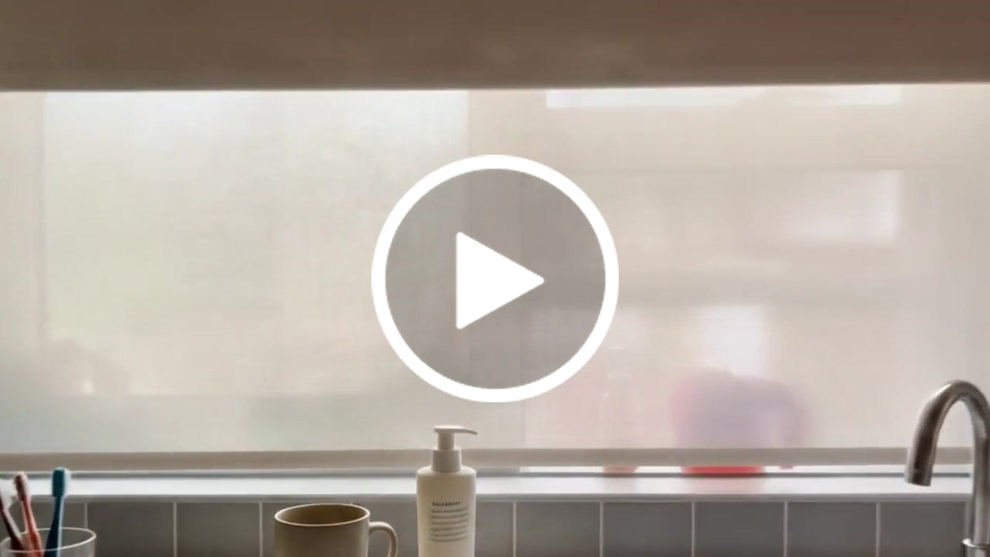 Customer video review of Smart Motorized Dual Shades – Light Filtering & Blackout