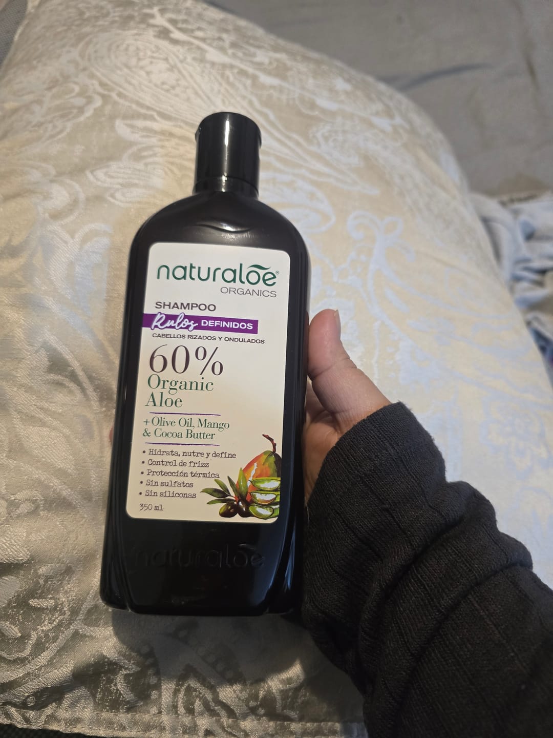 Customer photo review of Shampoo Rulos Definidos 350ml