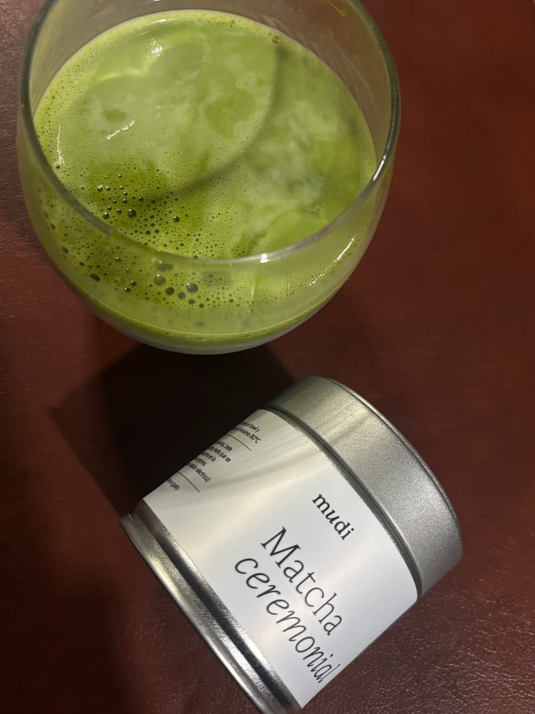 Customer photo review of Matcha ceremonial orgánico 30g