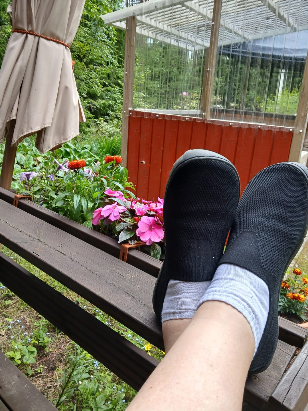 Customer photo review of Vaistoa Lempeä 3 slip on -paljasjalkakengät
