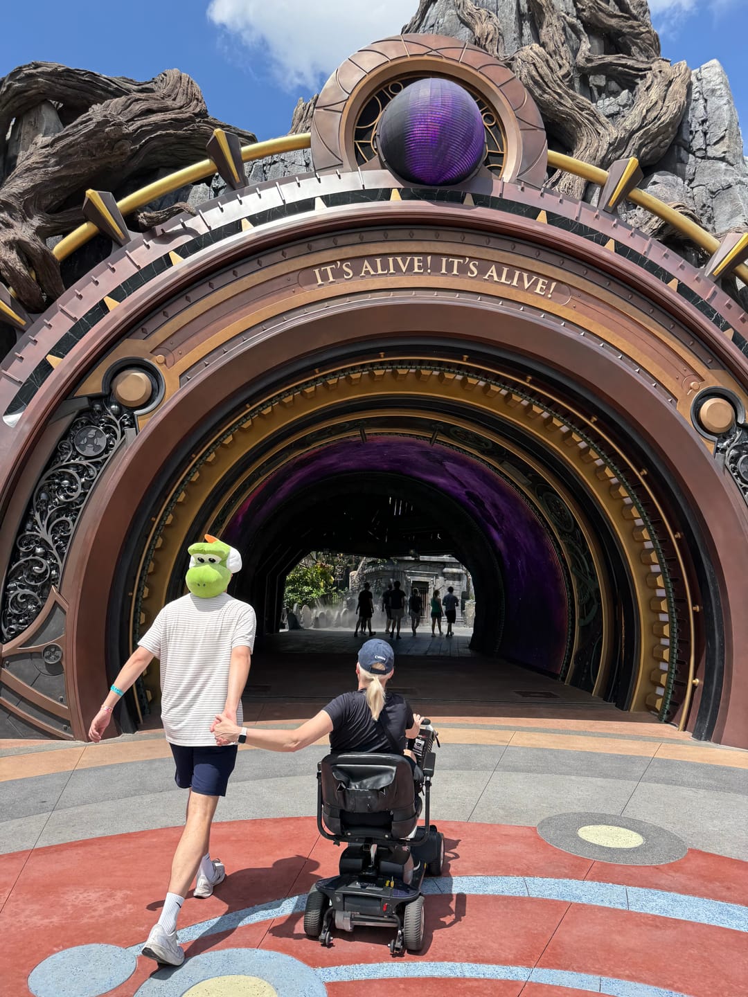 Customer photo review of Multiday Mobility & ECV Foldable Travel Scooter Rental 300 Pound Capacity (3 or more days)