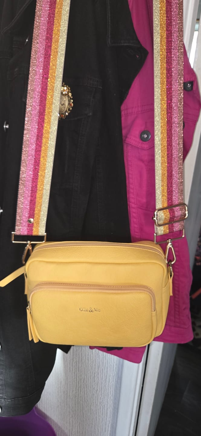 Customer photo review of Doyle Crossbody - Yellow