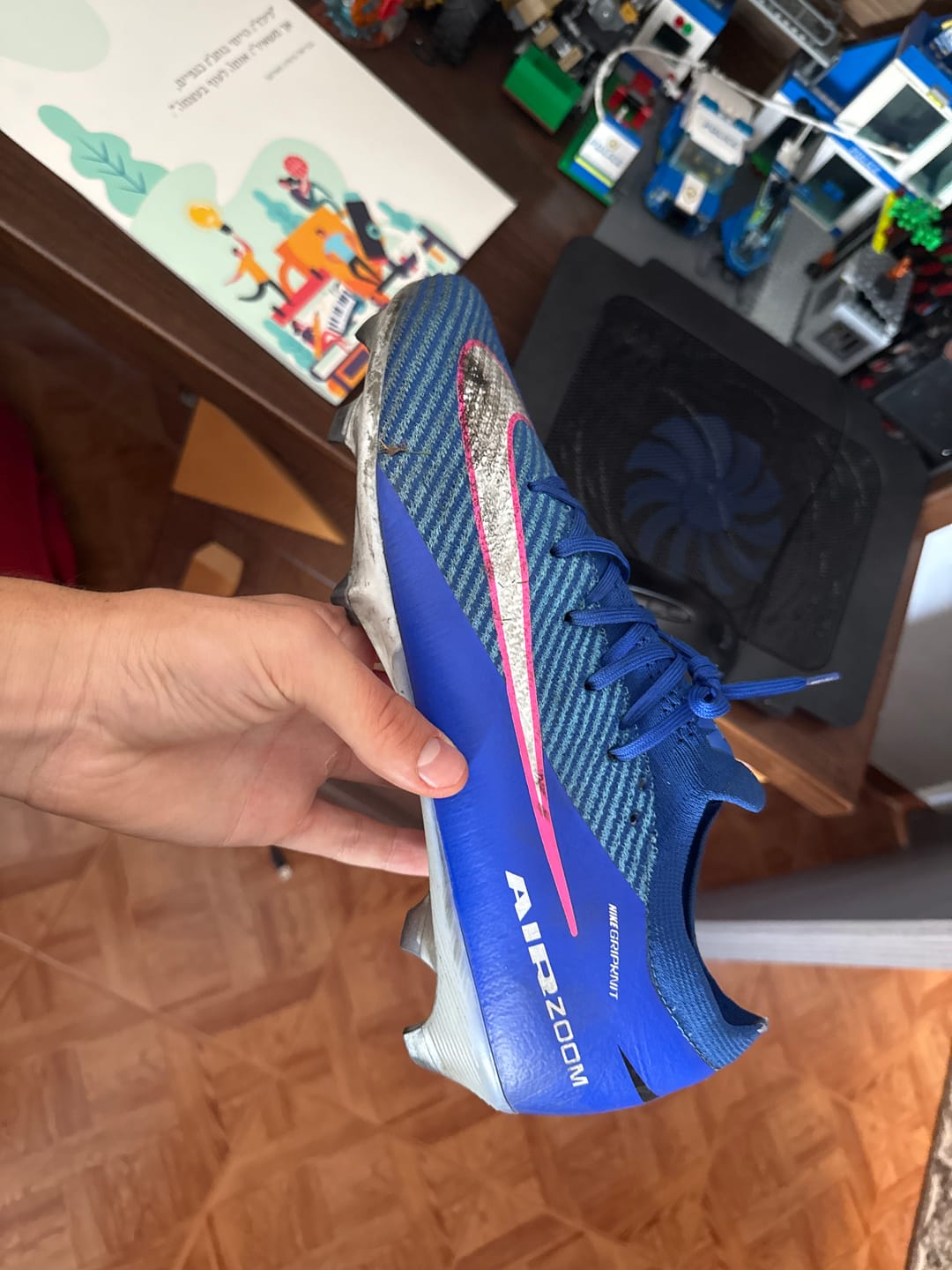Customer photo review of NIKE AIR ZOOM MERCURIAL VAPOR 16 ELITE FG - Blue
