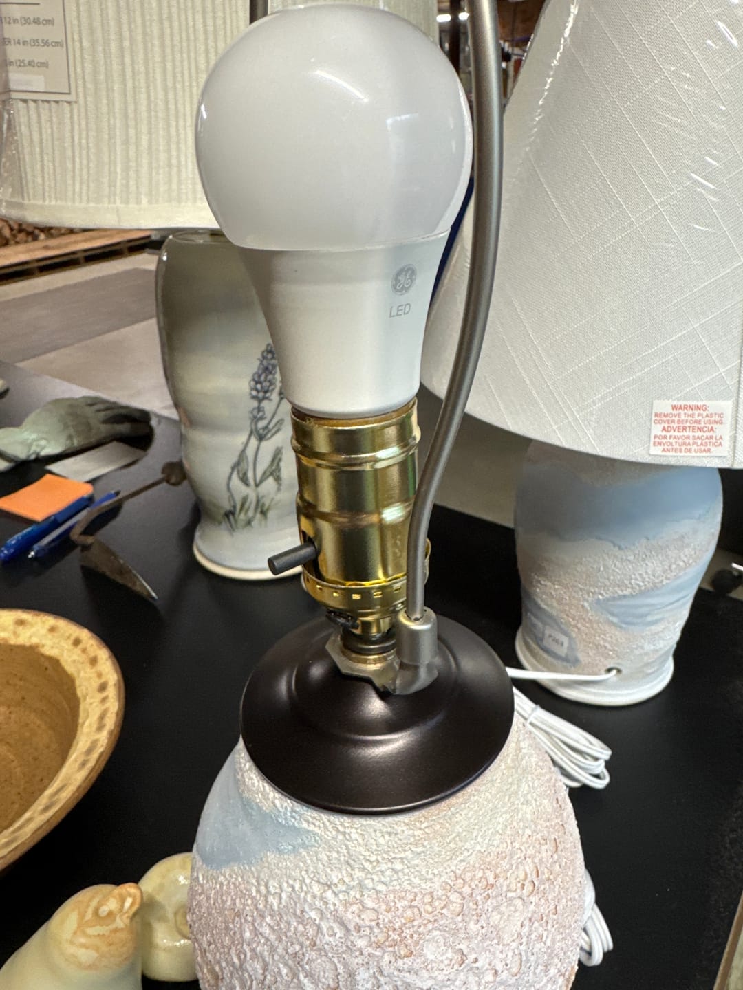 Customer photo review of Vase Caps - Steel - Bronze