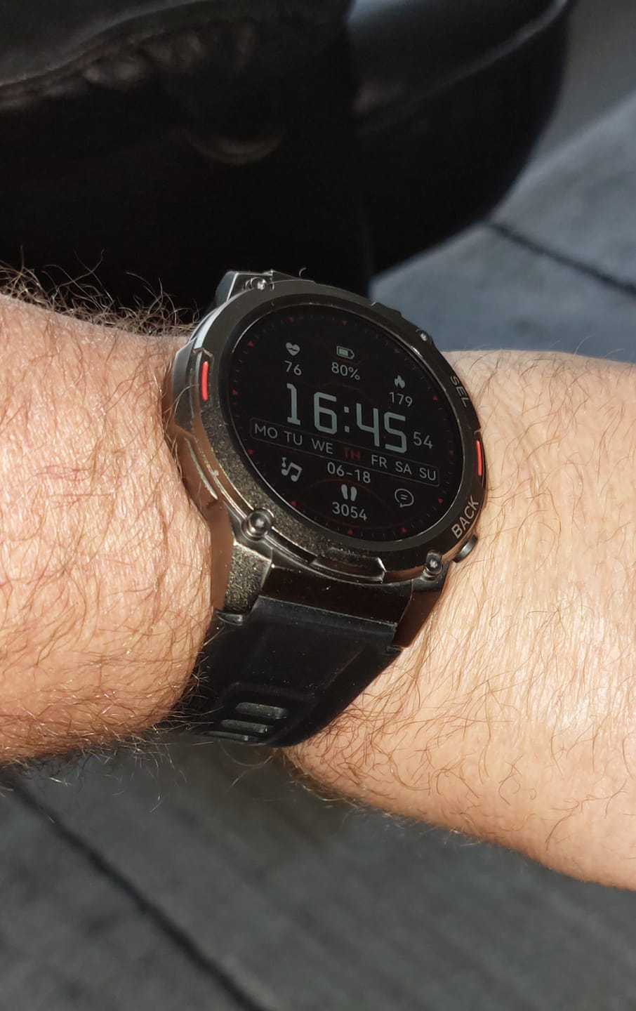 Customer photo review of ULTRA Serie Grijs bandje