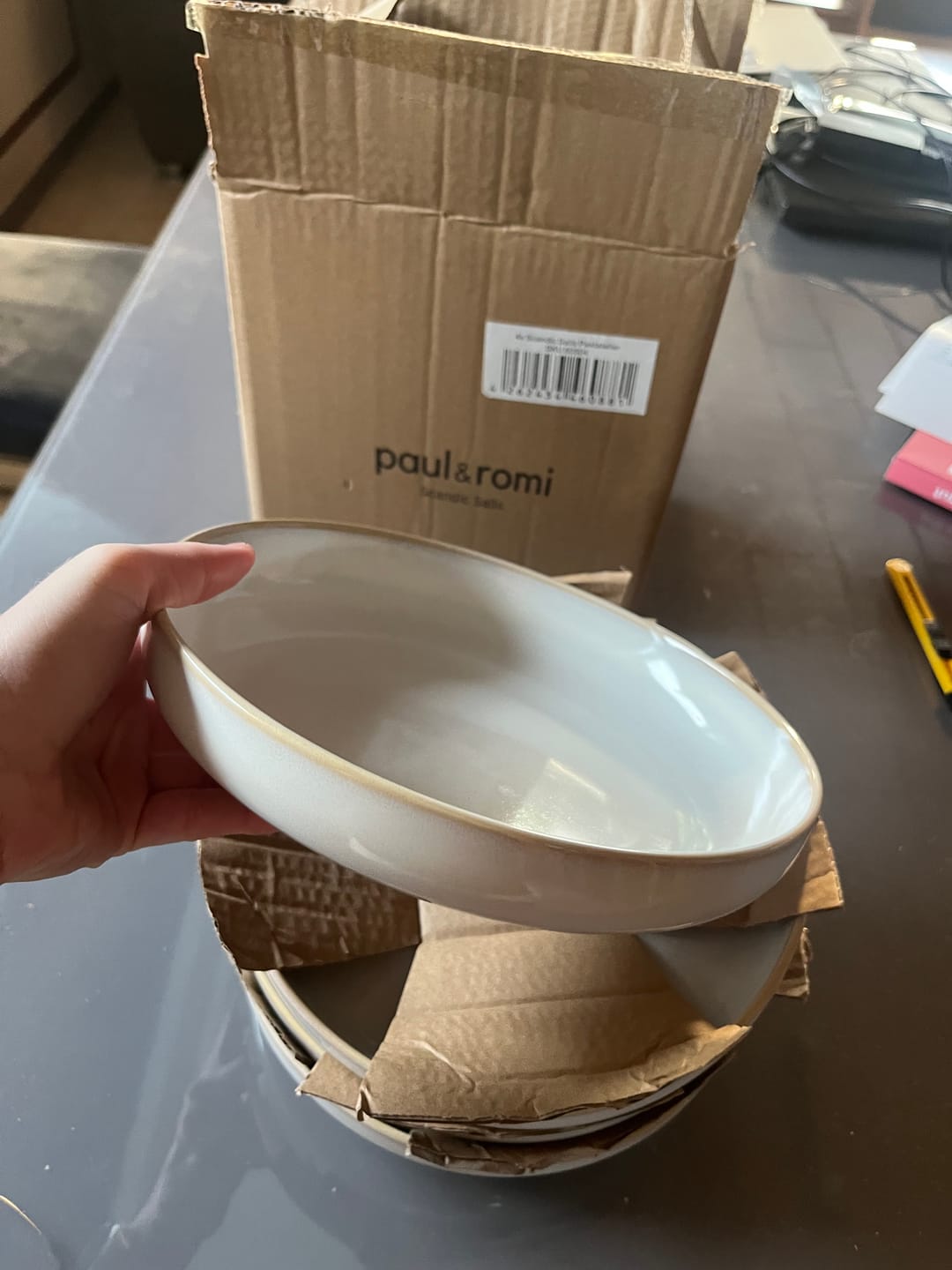 Customer photo review of Scandic Sails - Pastateller (4er Set)