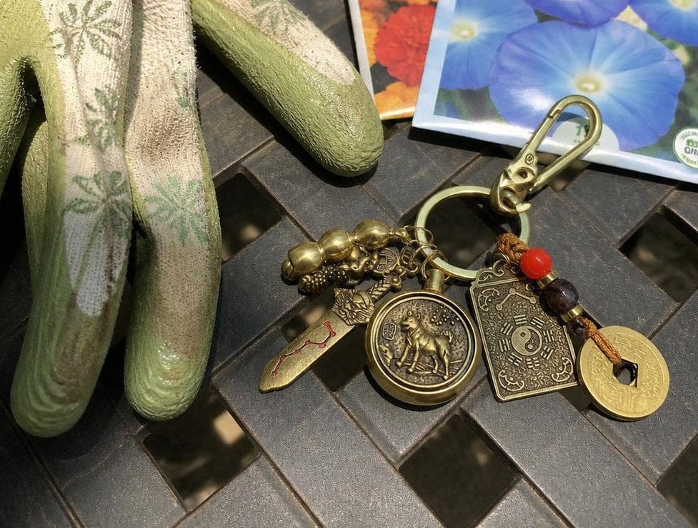 Customer photo review of FuAttract Protection Wealth Pixiu Chinese Zodiac Guardian Calabash Cinnabar Keychain