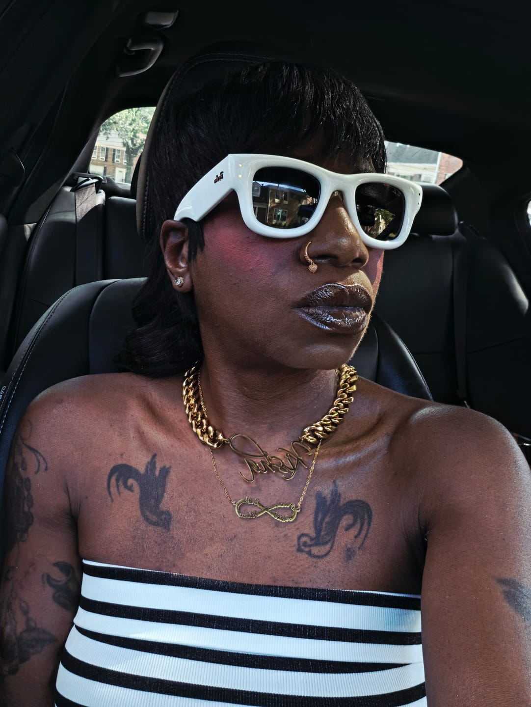 Customer photo review of Custom | Adorn Cuban Necklace (16mm)