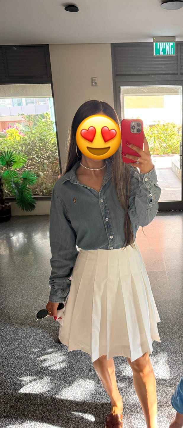 Customer photo review of The Tennis Skirt 2.0