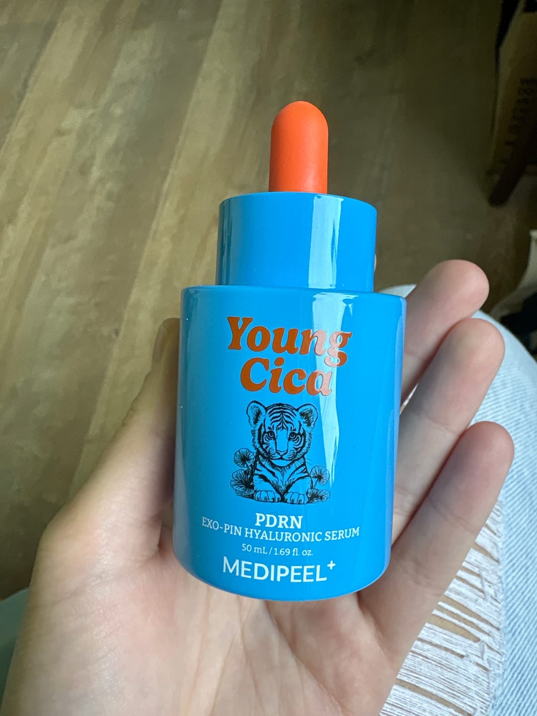 Customer photo review of Īpaši mitrinošs serums ar hialuronskābi Medi-Peel Young Cica PDRN Exo-Pin Hyaluronic Serum