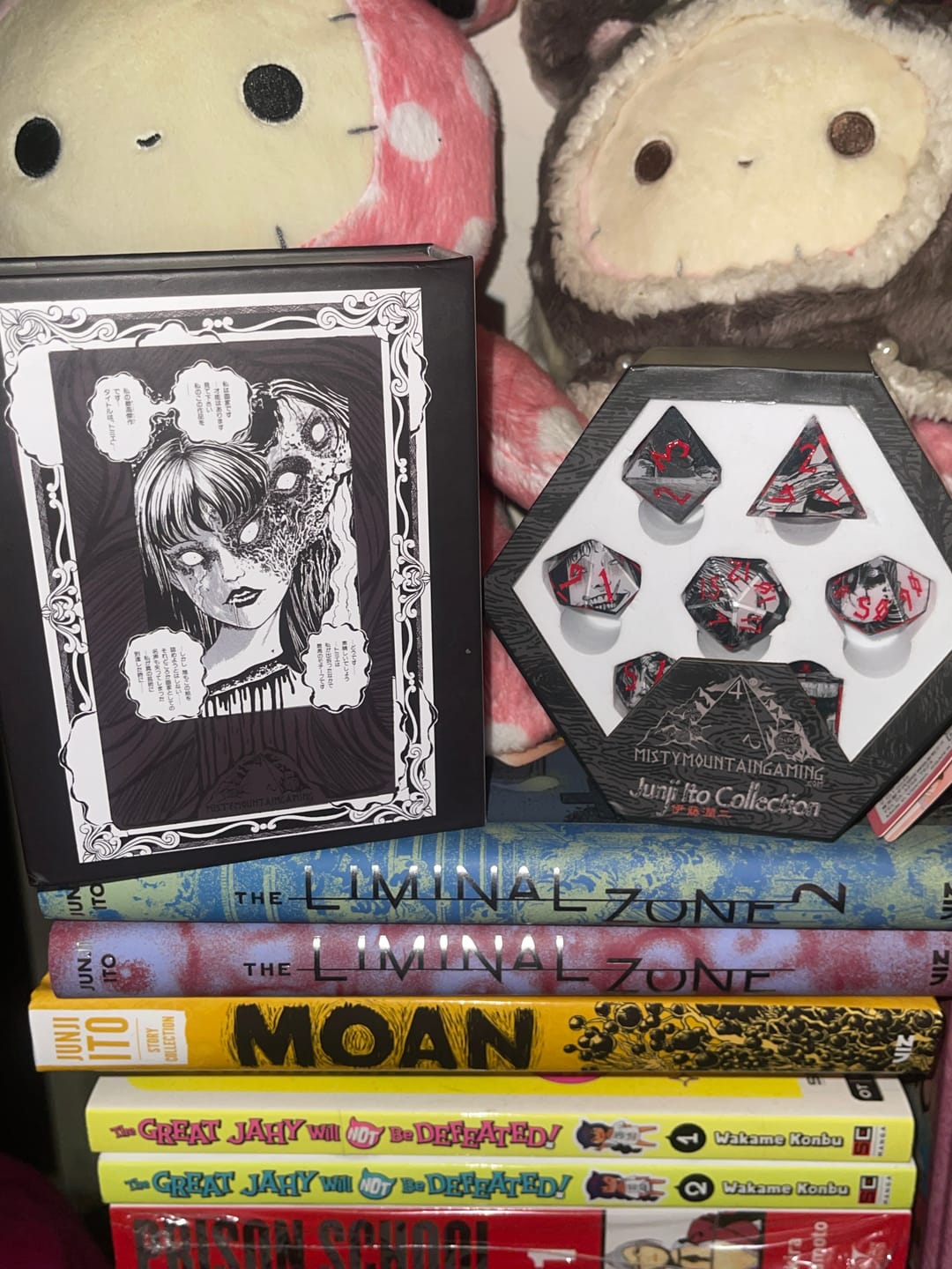 Customer photo review of Junji Ito Collection Liquid Core Dice Set