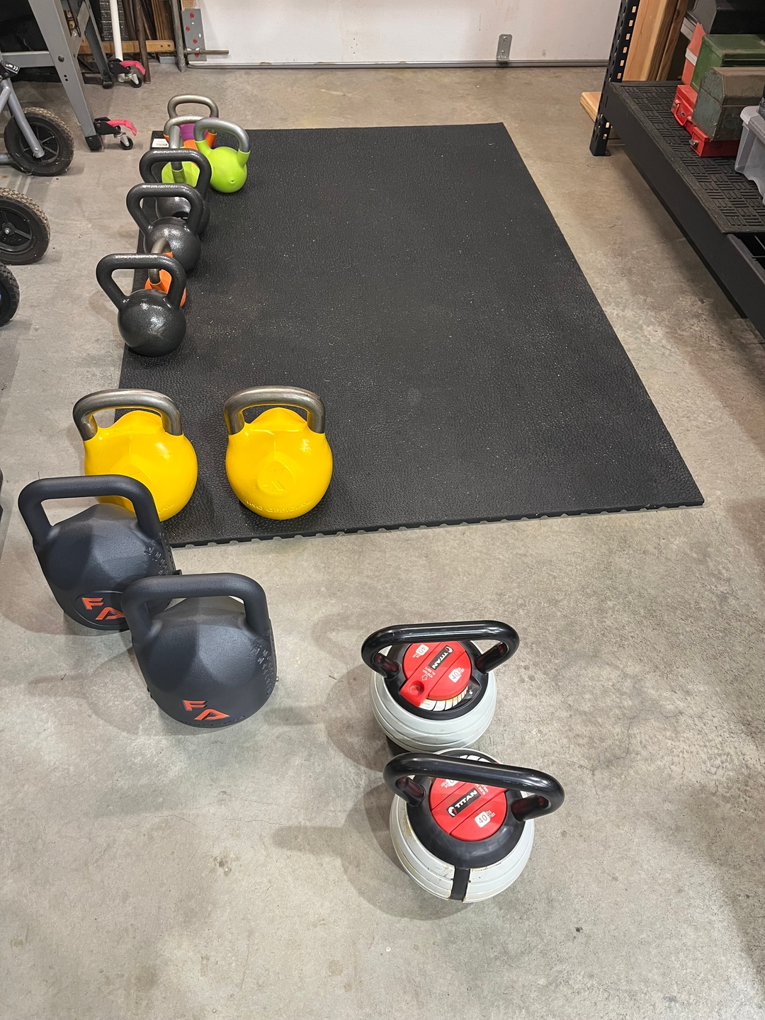 Owner photo of FA Adjustable Kettlebell