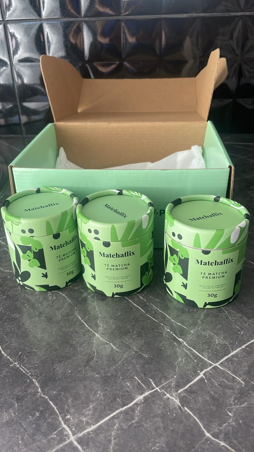 Customer photo review of Té Matcha Premium 100%