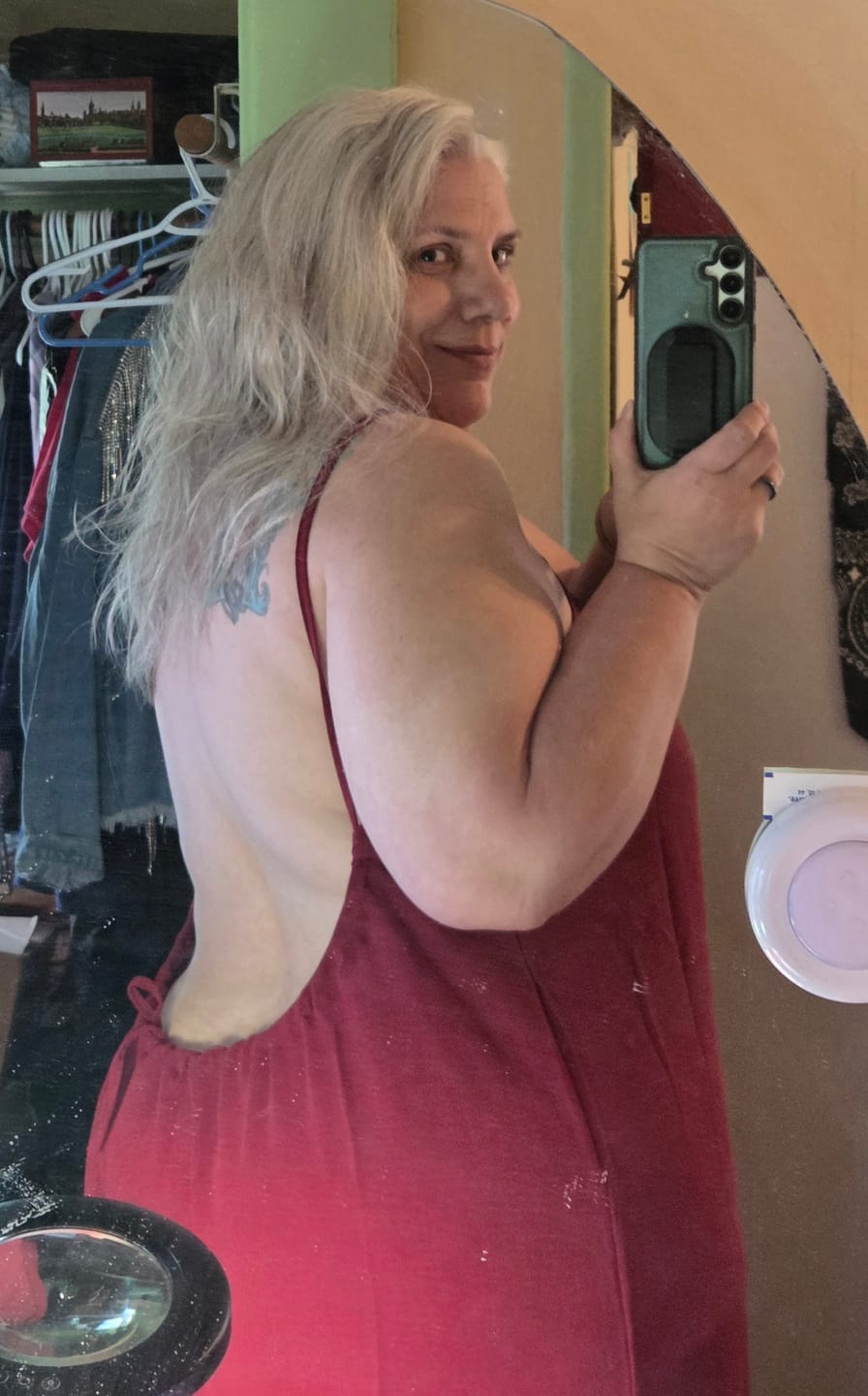 Customer photo review of softari™ Driftline Dress