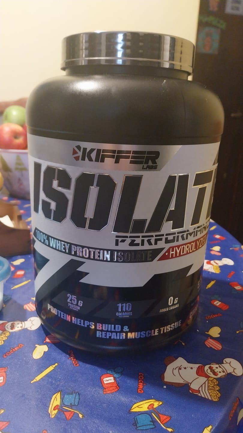 Customer photo review of Isolate Performance 5 libras - 71 serv + shaker gratis