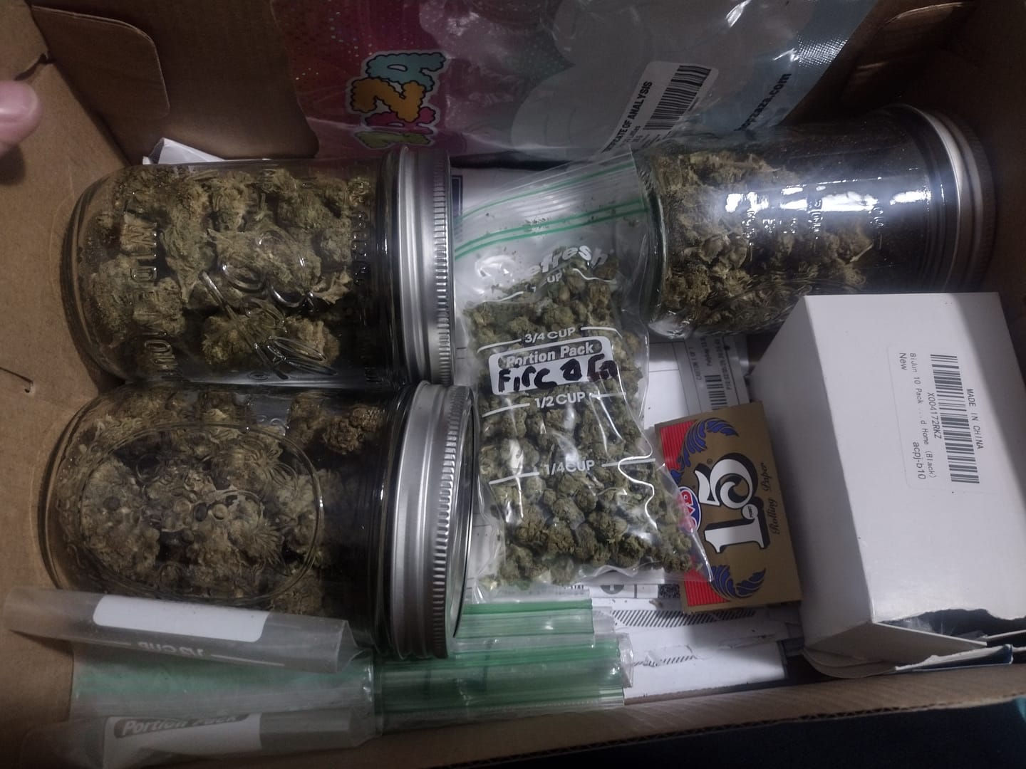Customer photo review of Fire OG - 28 Grams Littles - Indica