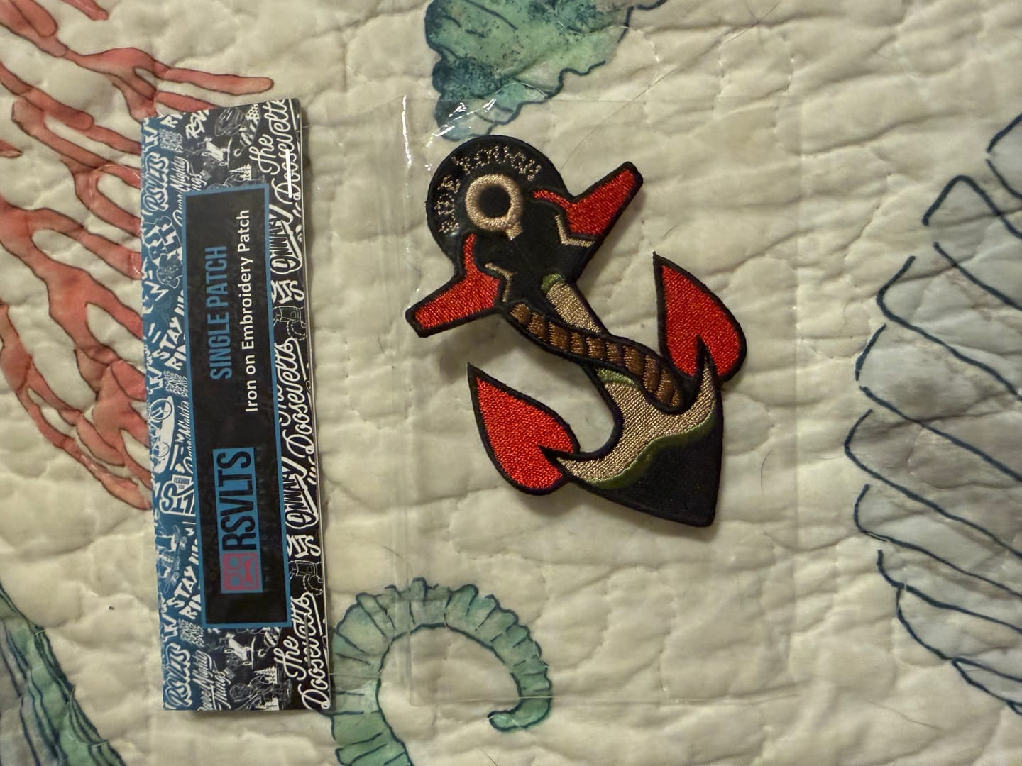 Customer photo review of "Anchor" – Patch