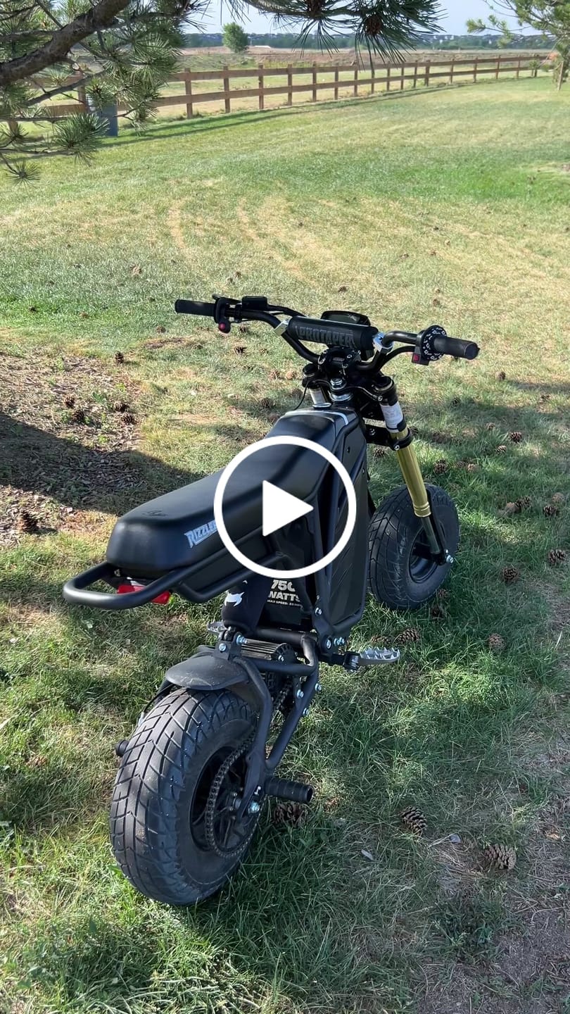 Customer video review of Mini eMoto Shock Cover