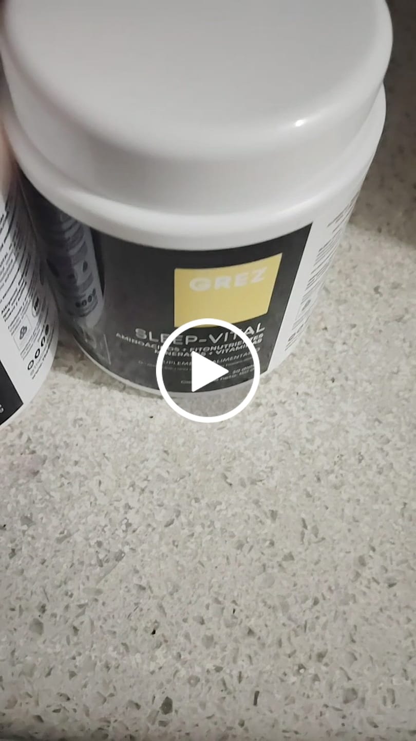 Customer video review of SLEEP-VITAL | Ritual Nocturno & Descanso Profundo