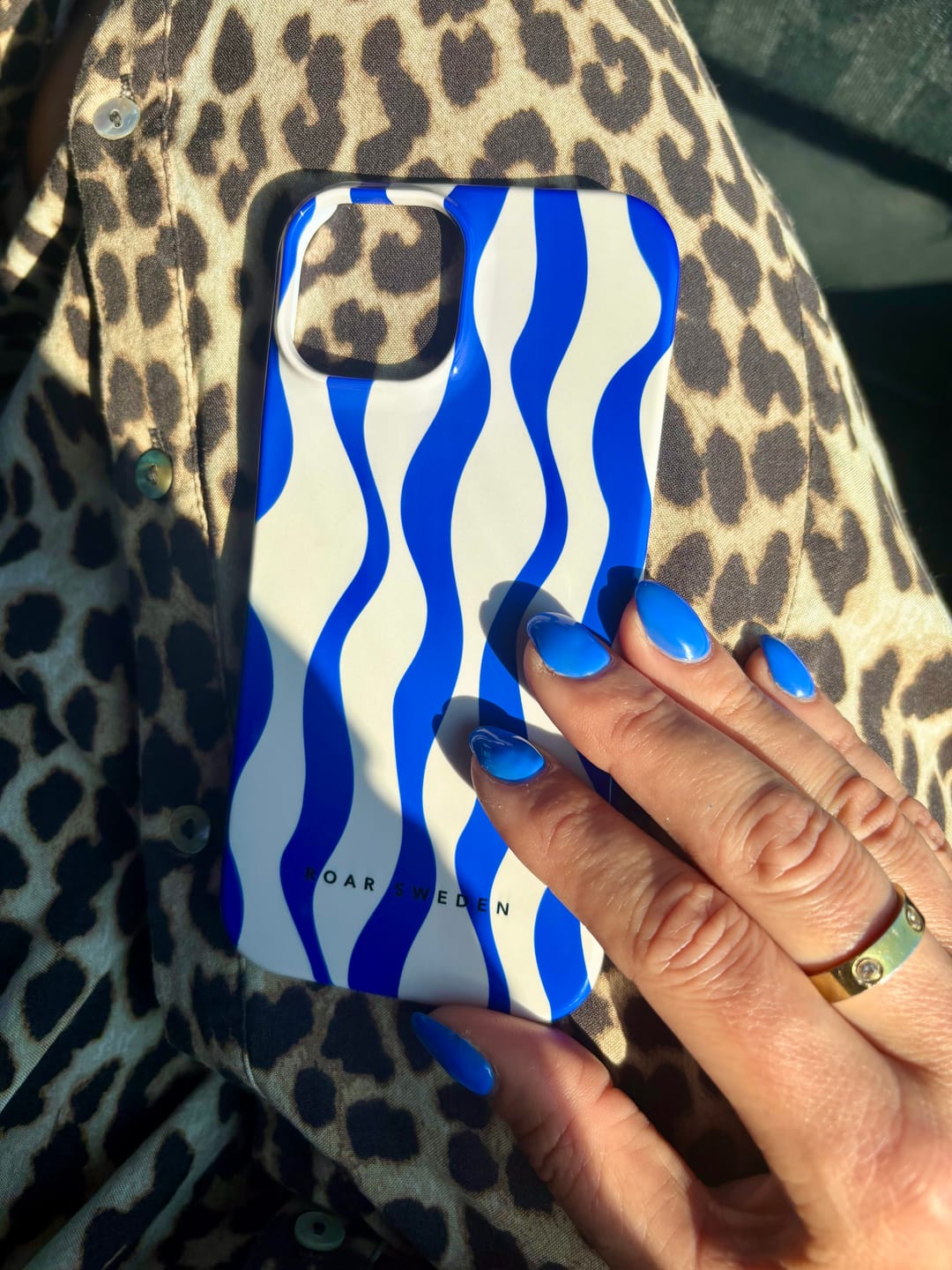 Customer photo review of Blue Waves - Slim case