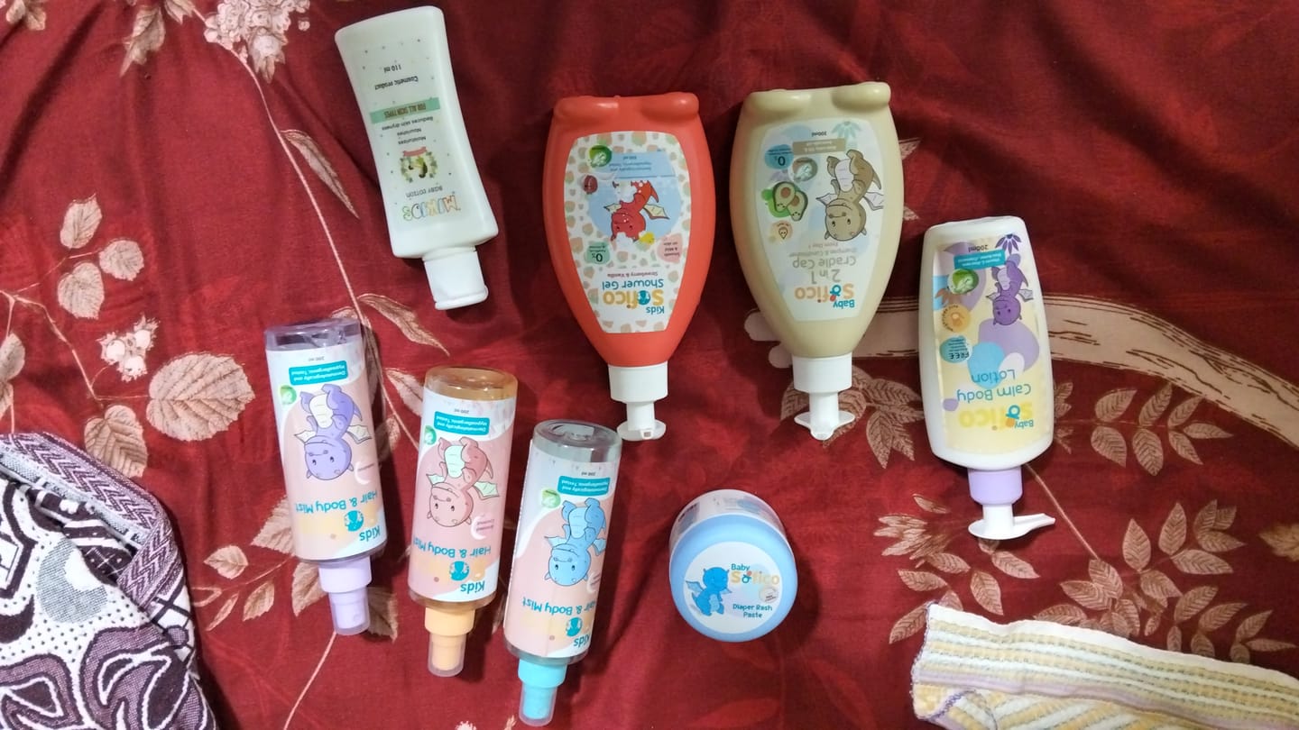 Customer photo review of Sofico Kids Hair & Body Mist Peekaboo 200 ml
