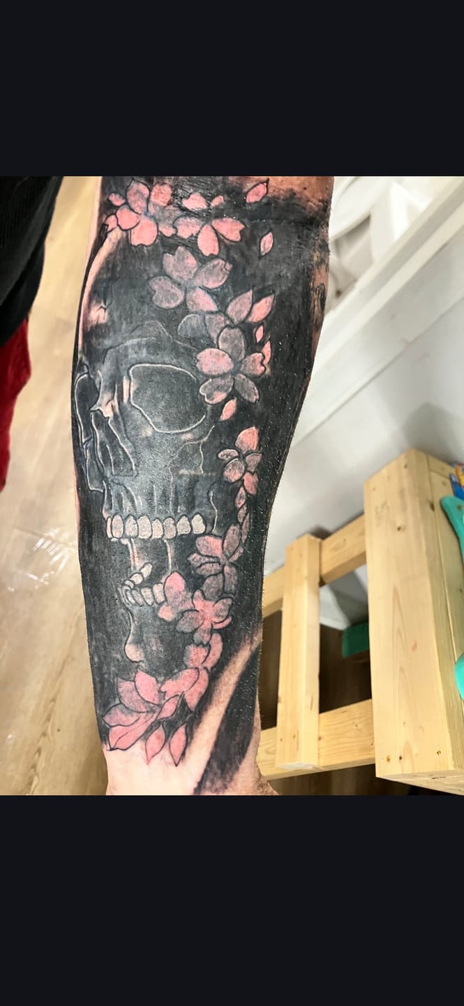 Customer photo review of Alpha Tattoo Oil