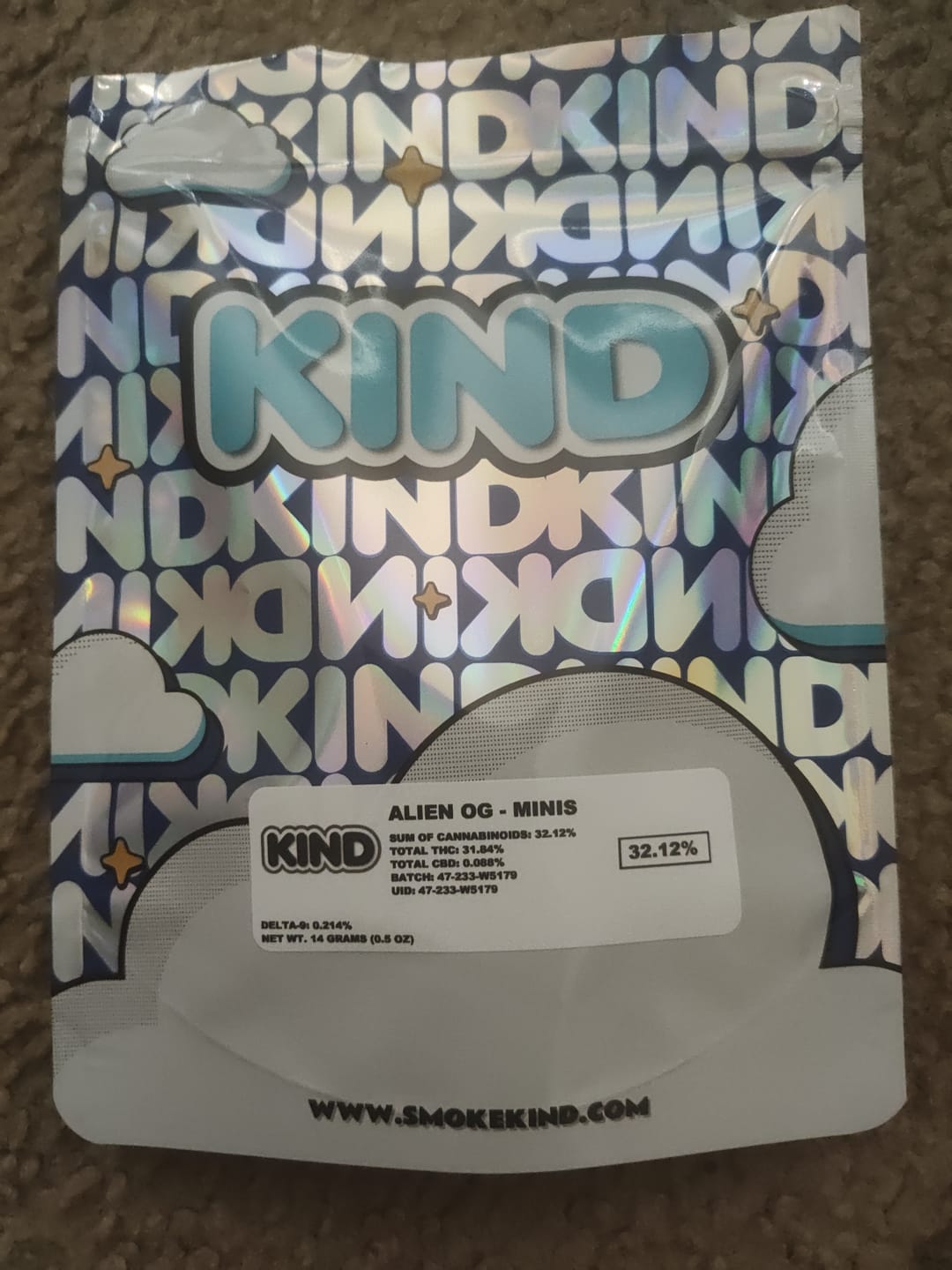 Customer photo review of True OG - Minis - 28 Grams - Indica