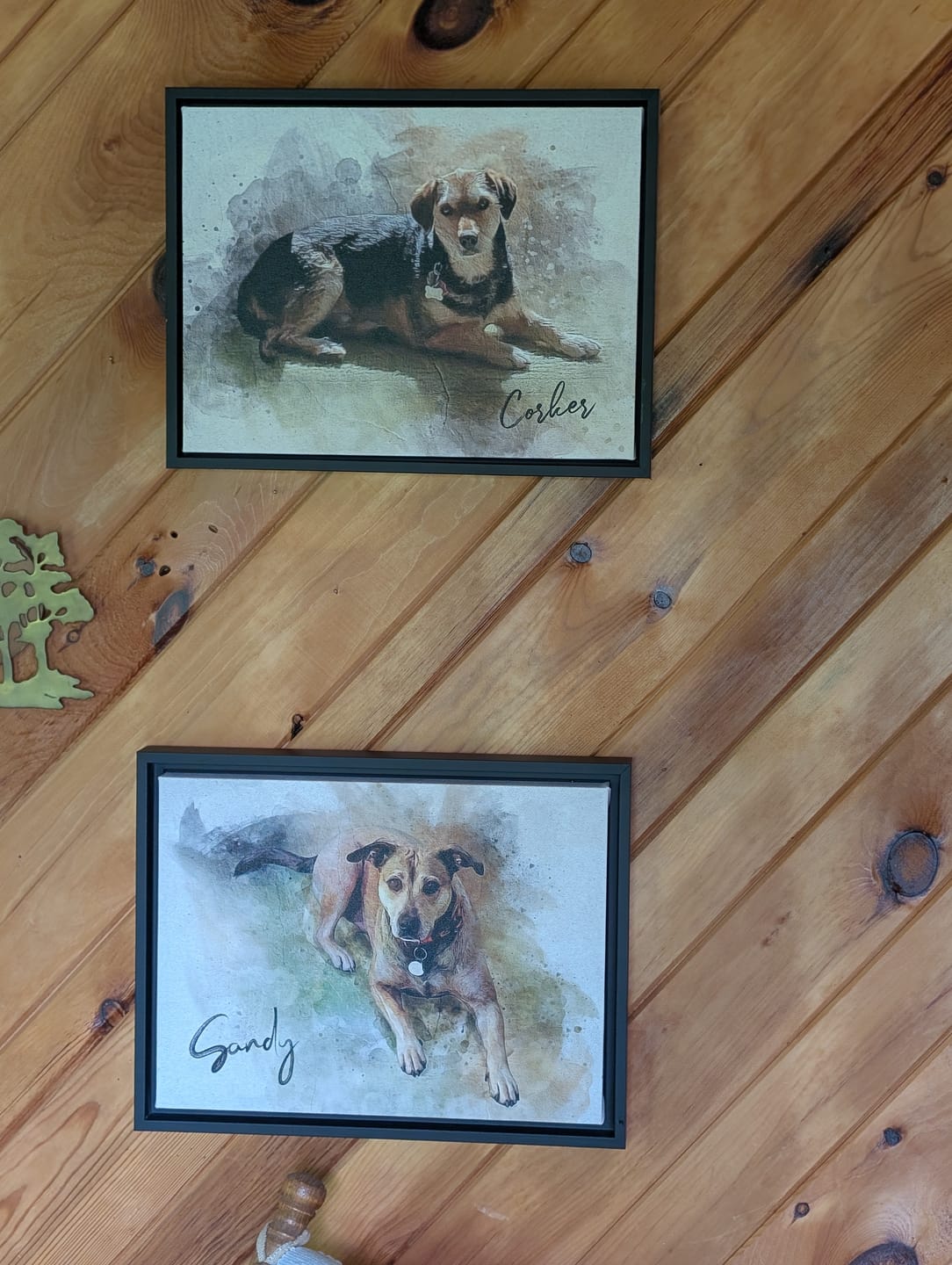 Customer photo review of Personalized photo Painting