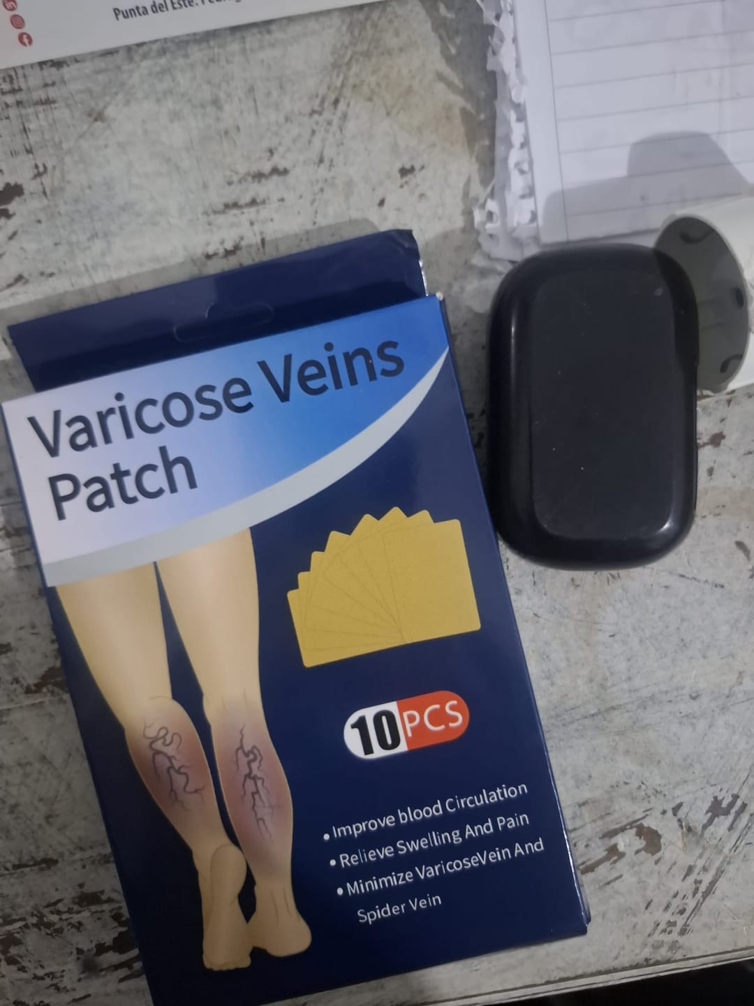 Customer photo review of Liora|Parches Circulatorios para Várices