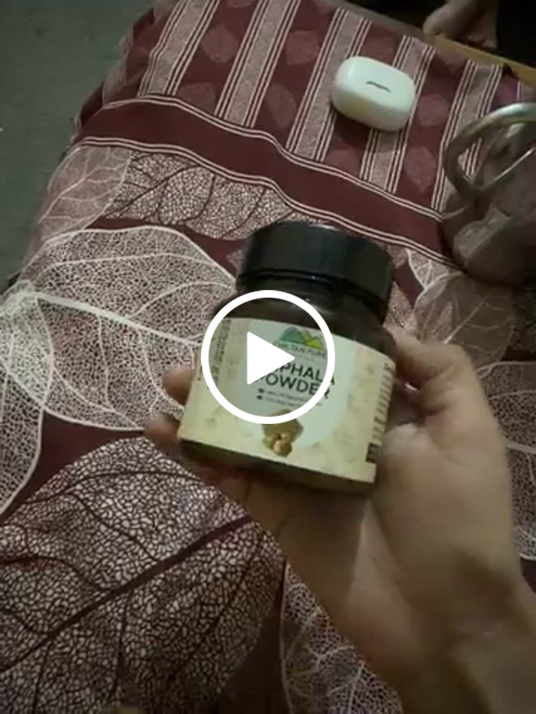 Customer video review of Triphala Powder – Wards off Digestive Problems, Stimulates Hair Growth, Natural Laxative & Aids in Weight Loss