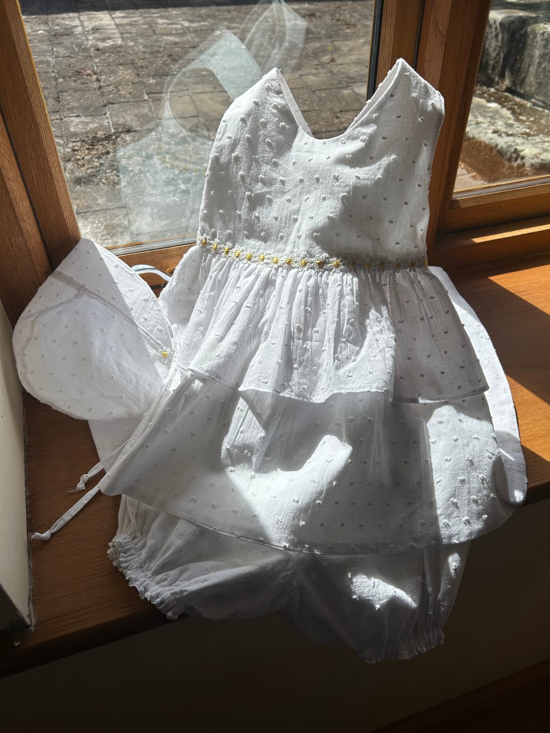 Customer photo review of Dobby Spot Cotton Fabric