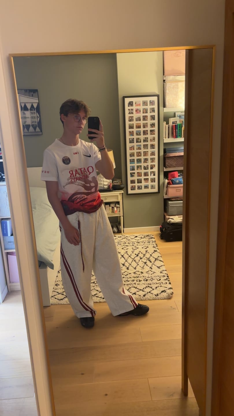 Customer photo review of Aelfric Eden Baggy Barrel Sweatpants