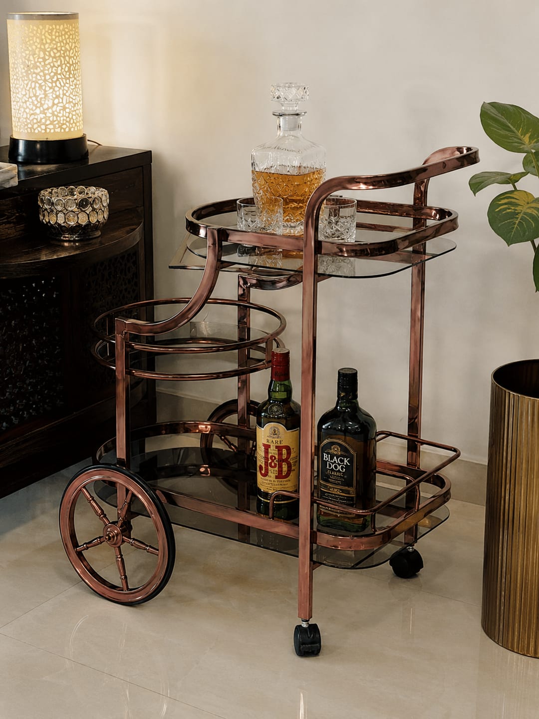 Customer photo review of Muskaan Serving Cart | Serving Trolley