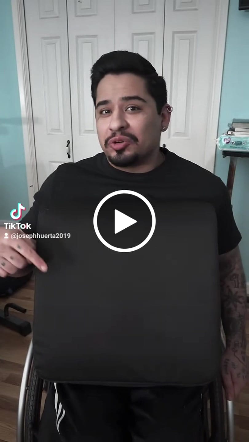 Customer video review of Ease Cushion Gen 2 Smart Pressure Sore Relief Wheelchair Cushion