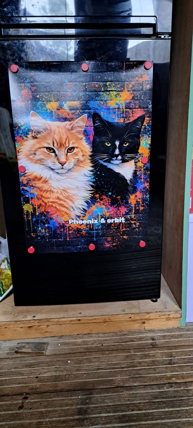 Customer photo review of Splash - Personalised Poster