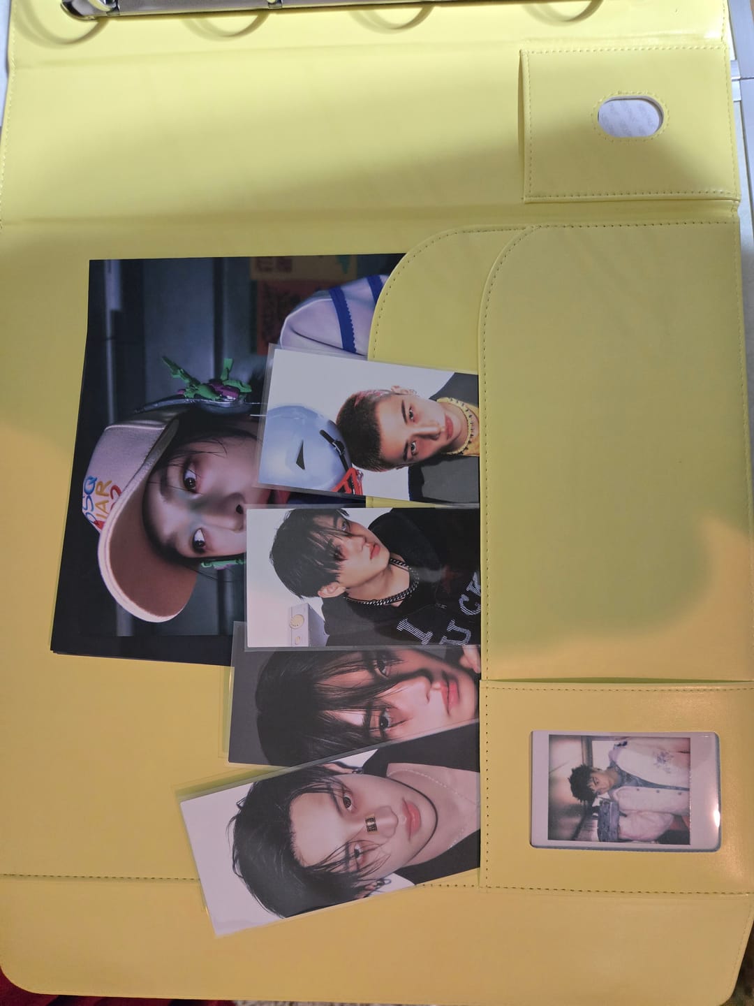 Customer photo review of YELLOW ‘LEMON DROP’ A4 CUSTOM BINDER