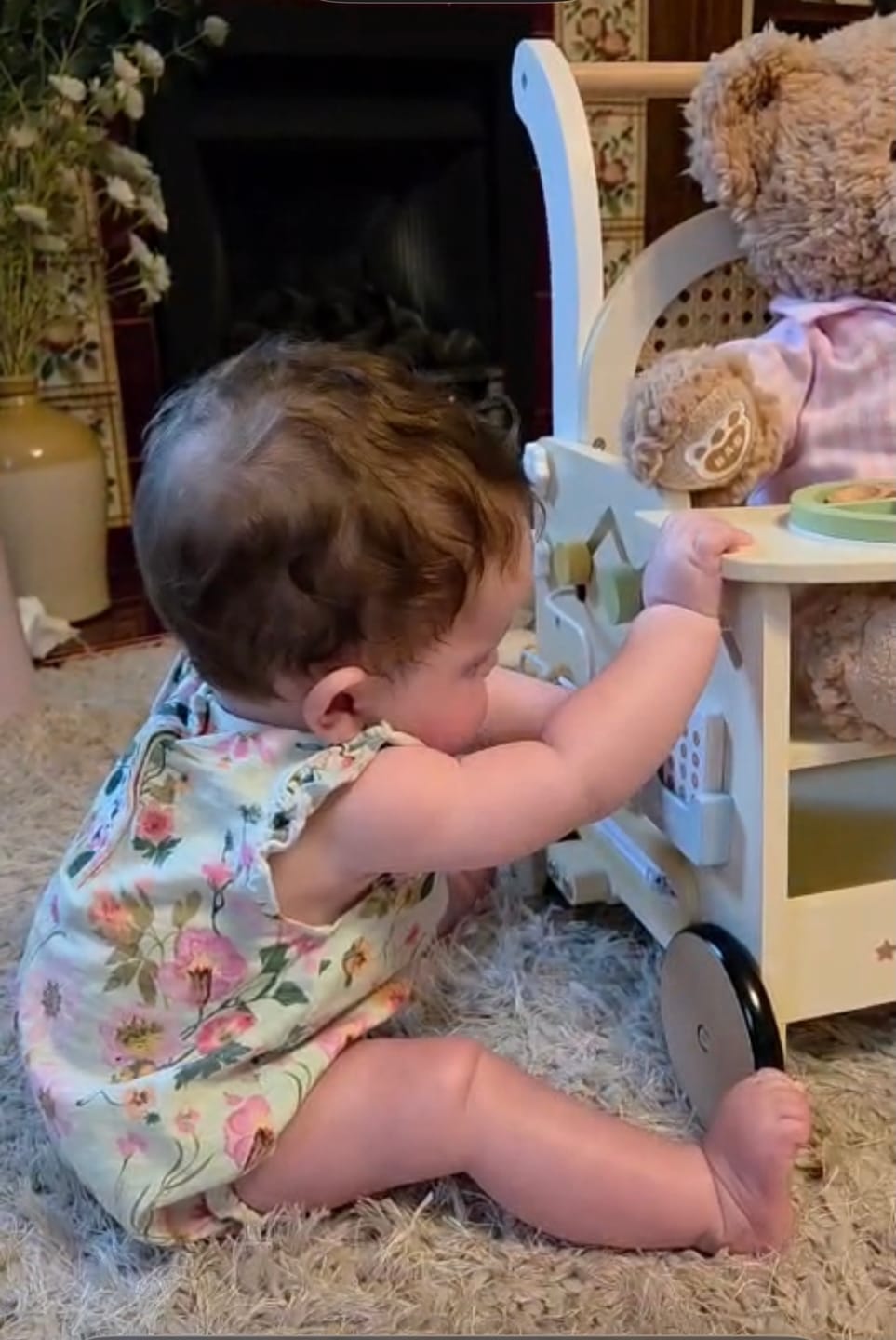 Customer photo review of Little Steps - 3 In 1 Wooden Baby Walker