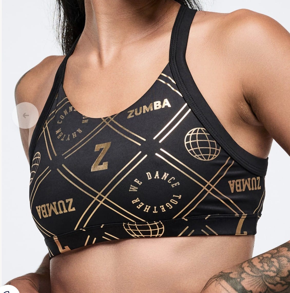 Customer photo review of Worldwide Open Back Scoop Bra