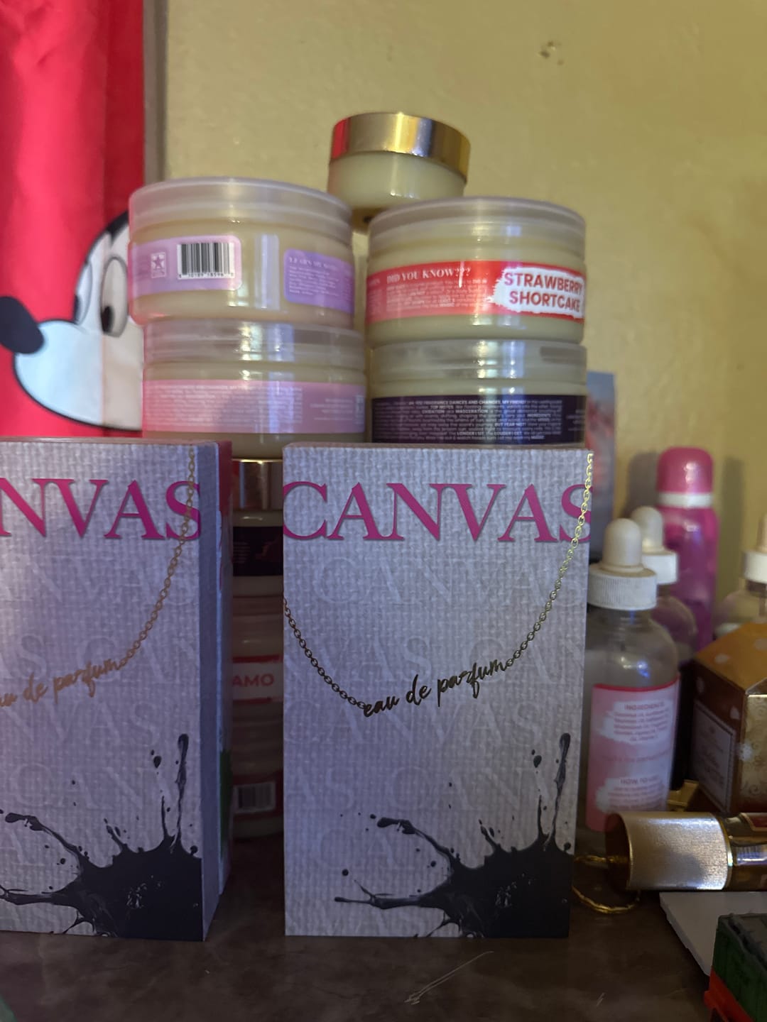 Customer photo review of CANVAS x LALA ANTHONY LIMITED EDITION COLLAB: LOVE LA LA BODY DROPS