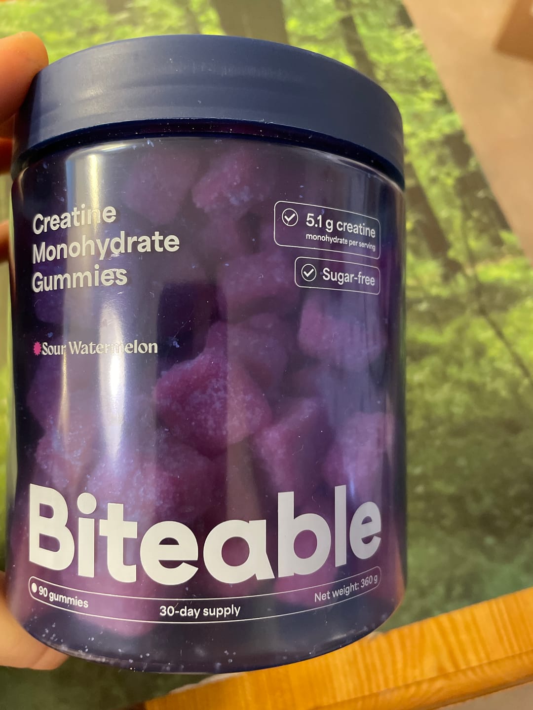Customer photo review of Creatine Monohydrate Gummies