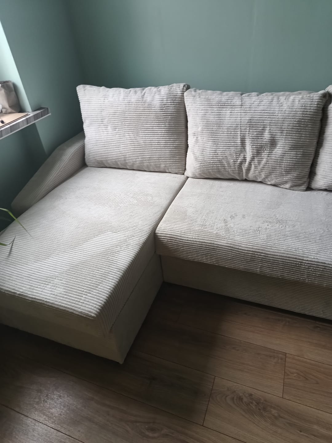 Customer photo review of Narożnik NEO BS sztruks