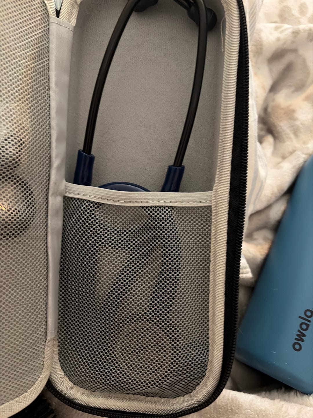 Customer photo review of Littmann Cardiology IV Diagnostic Stethoscope: Polished Smoke & Navy - Blue Stem 6202