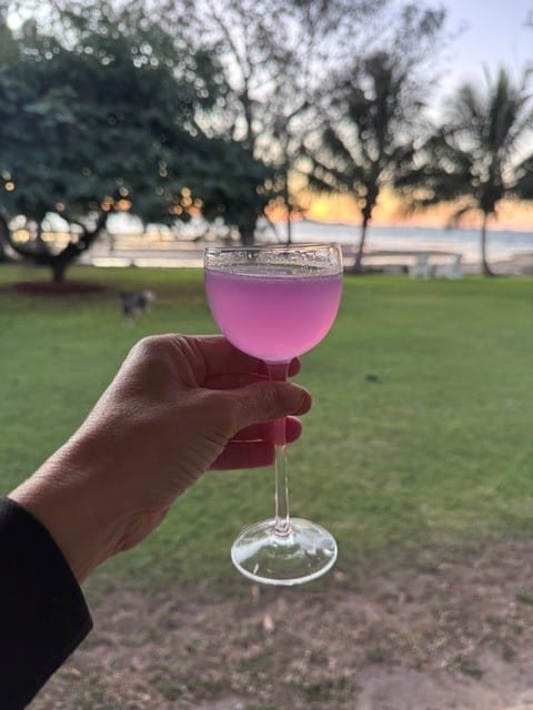 Customer photo review of Nick & Nora Ruby 140mL Cocktail Glass