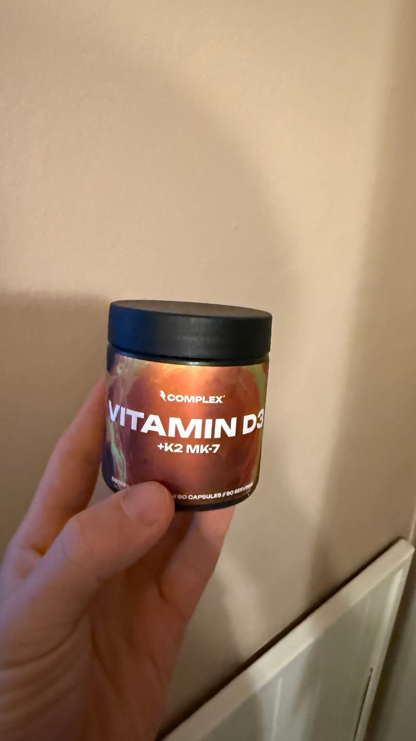 Customer photo review of Vitamin D3+K2 MK-7